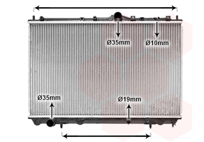 Radiator, engine cooling (TQ-32002101)