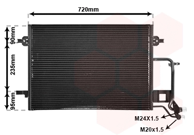 Condenser, air conditioning (TQ-03005176)