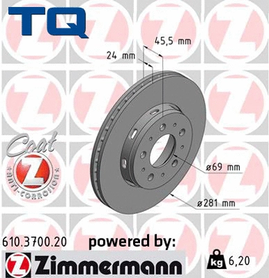 Brake Disc (TQ-BD0108)