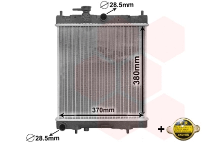 Radiator, engine cooling (TQ-13002130)