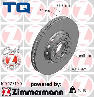 Brake Disc (TQ-BD0128)