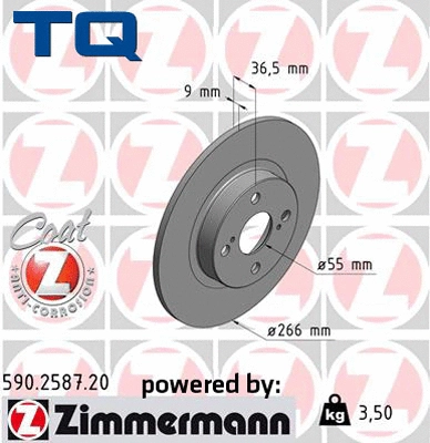 Brake Disc (TQ-BD1101)