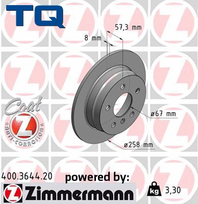 Brake Disc (TQ-BD0061)