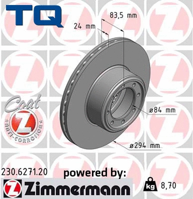 Brake Disc (TQ-BD0454)