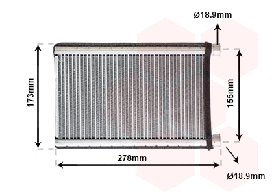 Heat Exchanger, interior heating (TQ-06006344)