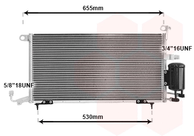 Condenser, air conditioning (TQ-49005026)