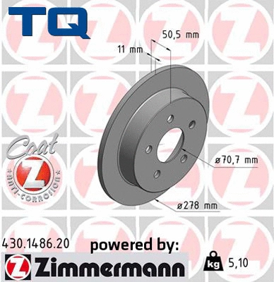 Brake Disc (TQ-BD0821)