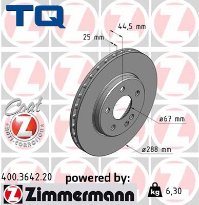 Brake Disc (TQ-BD0730)