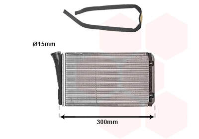 Heat Exchanger, interior heating (TQ-37006196)
