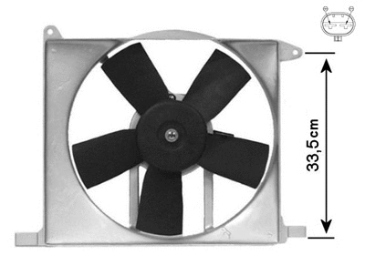 Fan, engine cooling (TQ-3734746)