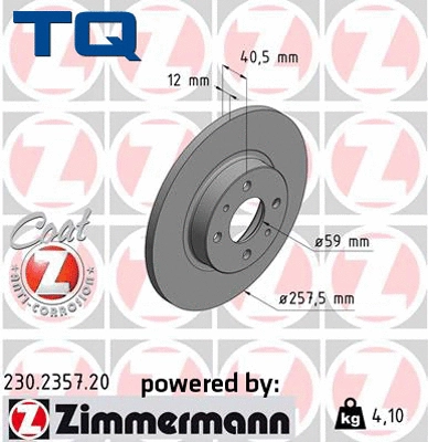 Brake Disc (TQ-BD0429)