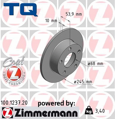 Brake Disc (TQ-BD0131)