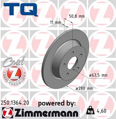 Brake Disc (TQ-BD0479)