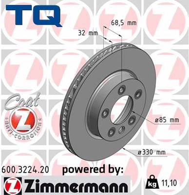 Brake Disc (TQ-BD1170)