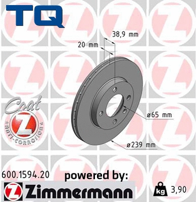Brake Disc (TQ-BD0094)