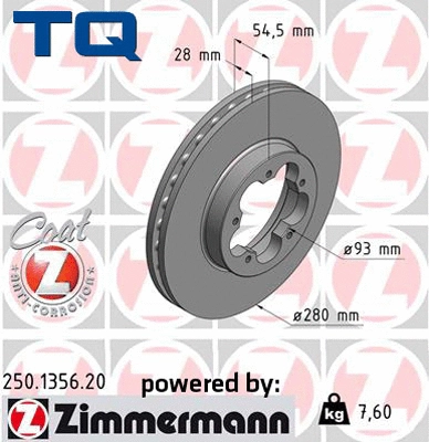 Brake Disc (TQ-BD0474)