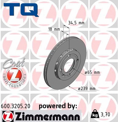 Brake Disc (TQ-BD0096)