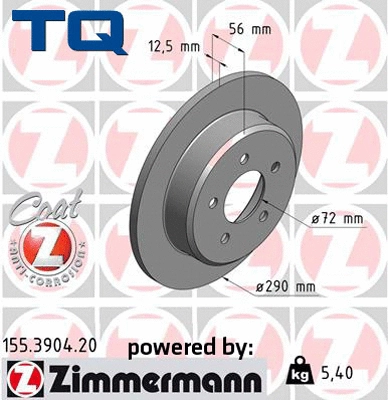 Brake Disc (TQ-BD0359)