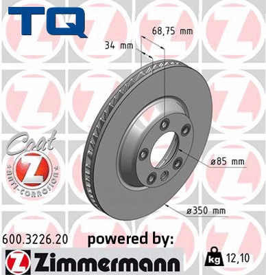 Brake Disc (TQ-BD1172)