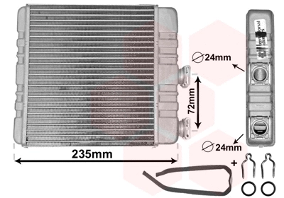 Heat Exchanger, interior heating (TQ-37006321)