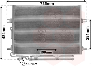 Condenser, air conditioning (TQ-30005307)