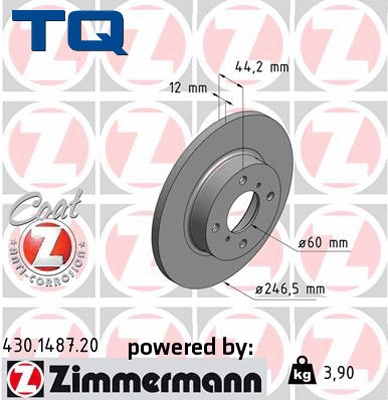 Brake Disc (TQ-BD0822)