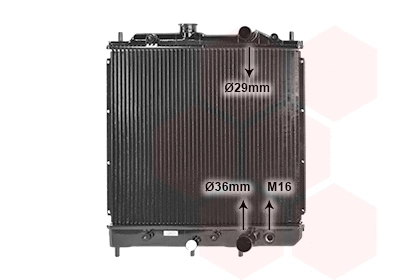Radiator, engine cooling (TQ-32002068)