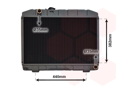 Radiator, engine cooling (TQ-30002045)