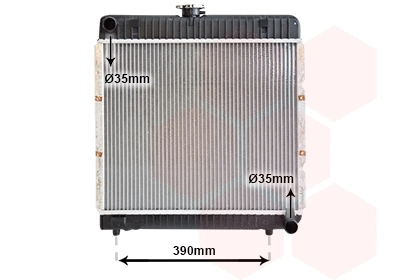 Radiator, engine cooling (TQ-30002042)