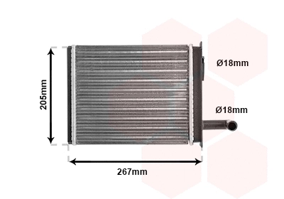 Heat Exchanger, interior heating (TQ-17006089)