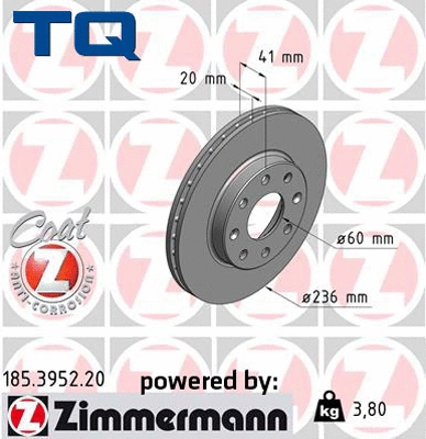 Brake Disc (TQ-BD0387)