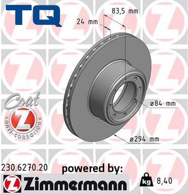 Brake Disc (TQ-BD0453)
