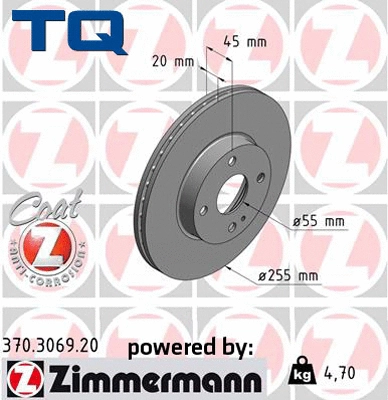 Brake Disc (TQ-BD0614)