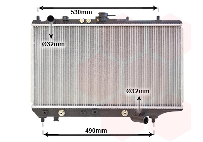 Radiator, engine cooling (TQ-27002069)
