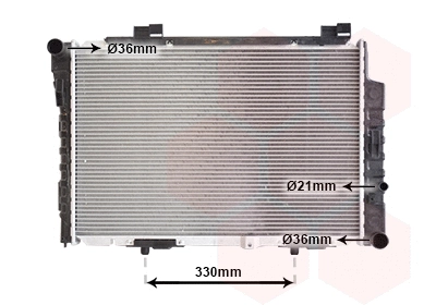 Radiator, engine cooling (TQ-30002234)