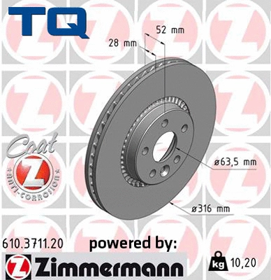 Brake Disc (TQ-BD1214)