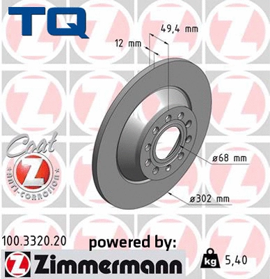 Brake Disc (TQ-BD0009)