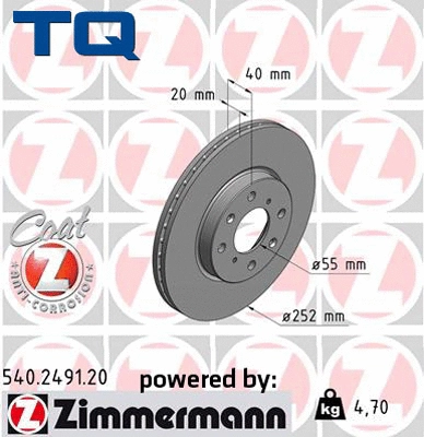 Brake Disc (TQ-BD1055)
