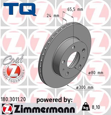 Brake Disc (TQ-BD0021)