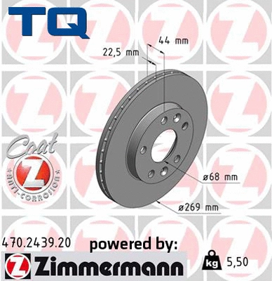 Brake Disc (TQ-BD1014)