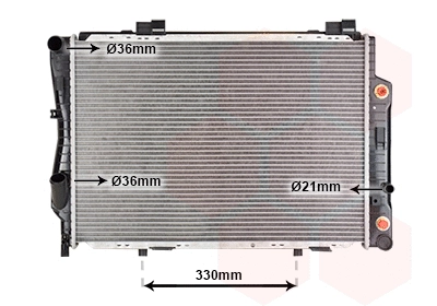 Radiator, engine cooling (TQ-30002173)