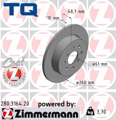 Brake Disc (TQ-BD0516)