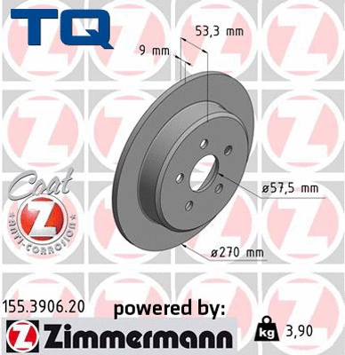 Brake Disc (TQ-BD0361)