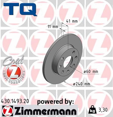 Brake Disc (TQ-BD0075)