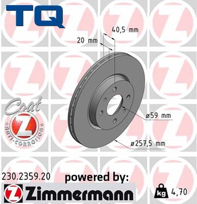 Brake Disc (TQ-BD0430)