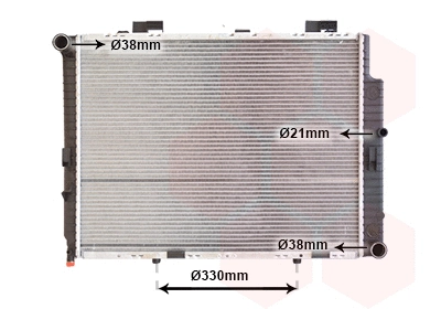 Radiator, engine cooling (TQ-30002287)