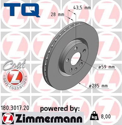 Brake Disc (TQ-BD0369)