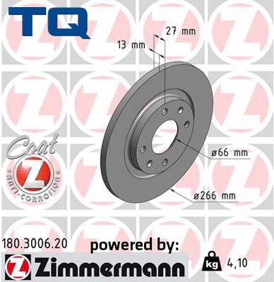 Brake Disc (TQ-BD0020)