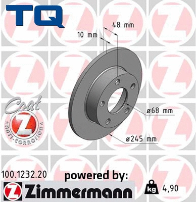 Brake Disc (TQ-BD0129)