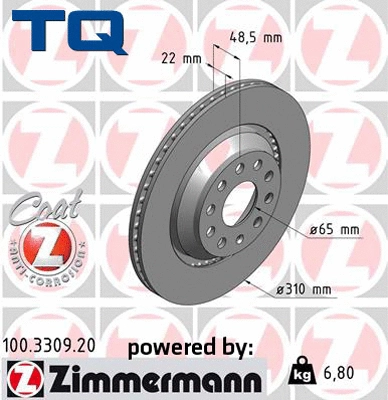Brake Disc (TQ-BD0146)